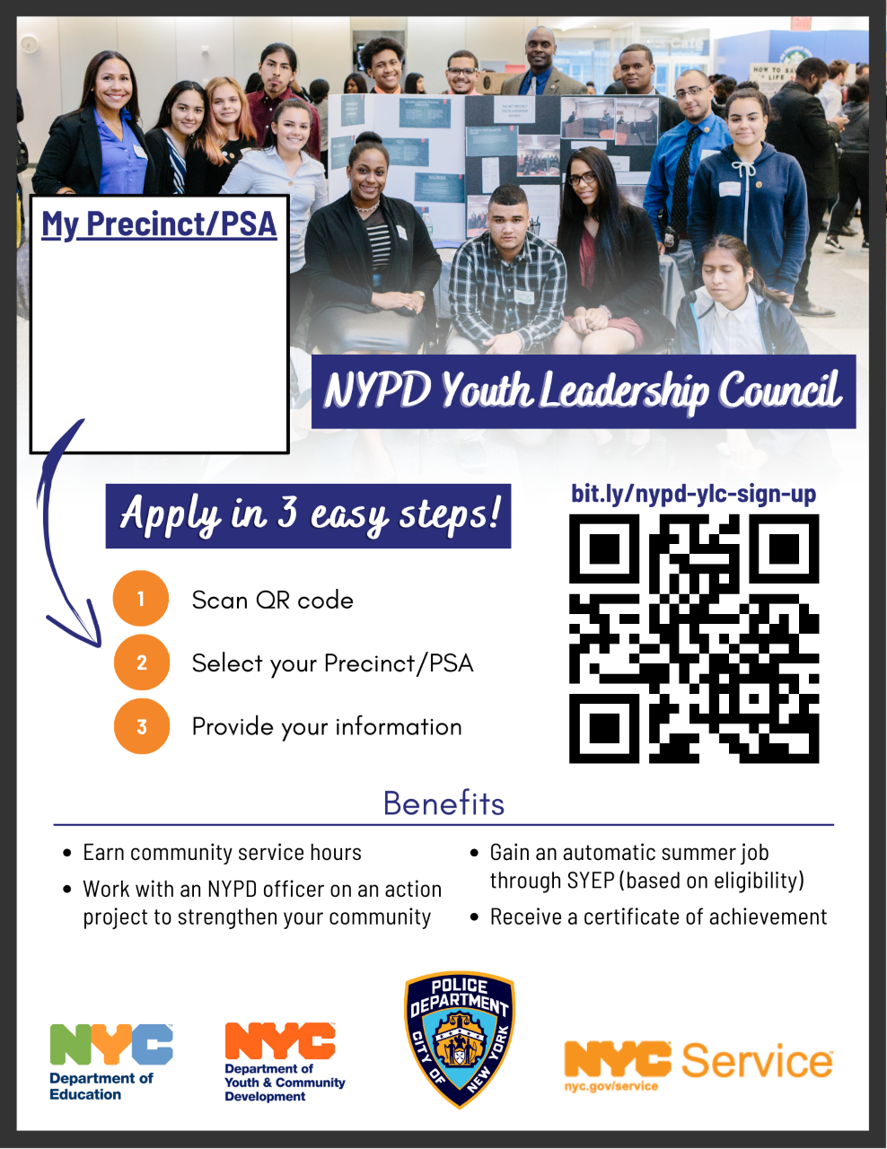 2023-NYPD YLC Flyer
