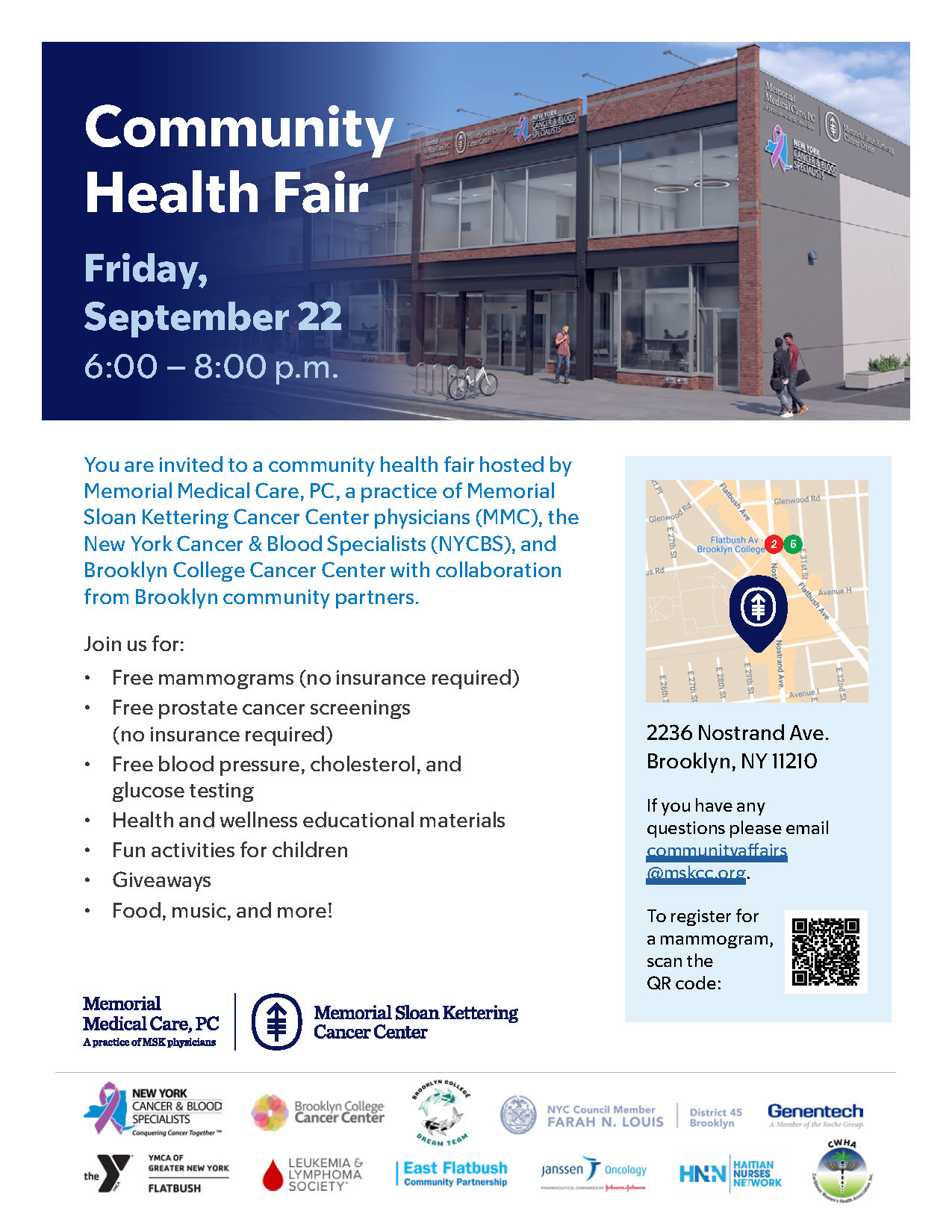 2023-Community Health Fair - September 22nd-updated