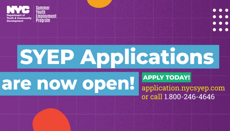 Apply for Summer Youth Employment (SYEP) DEADLINE EXTENDED! | Brooklyn ...