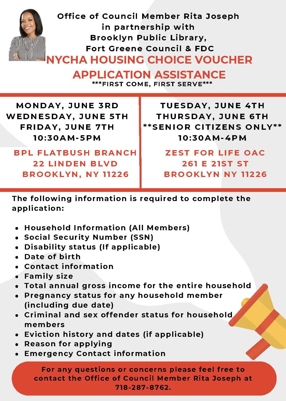 NYCHA Housing Choice Voucher Application Assistance Brooklyn