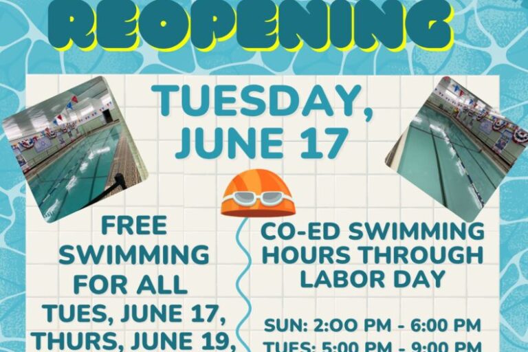 EMJC Pool Reopening flyer - 1