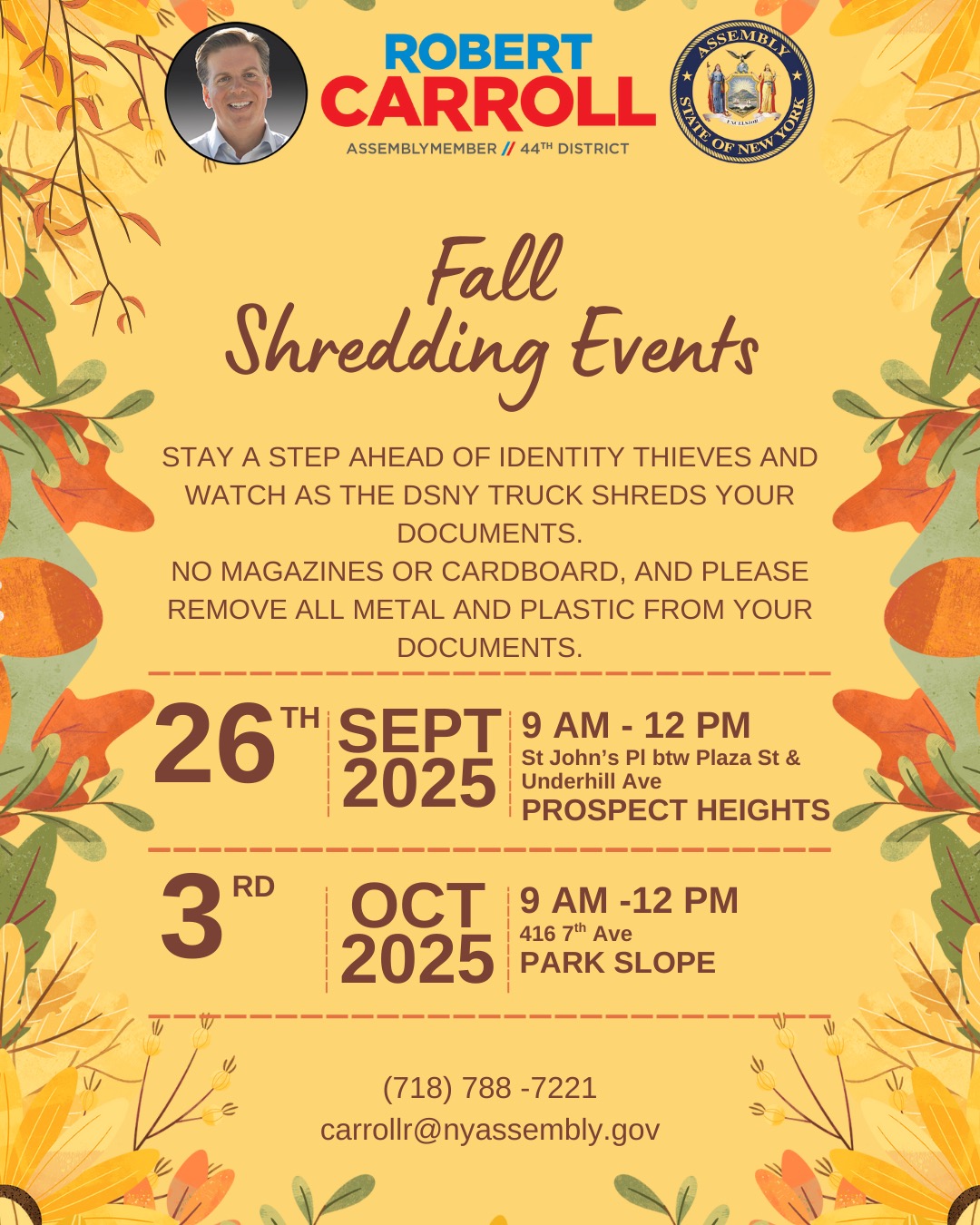 Carroll Shred Event Social Media 2025 - 1