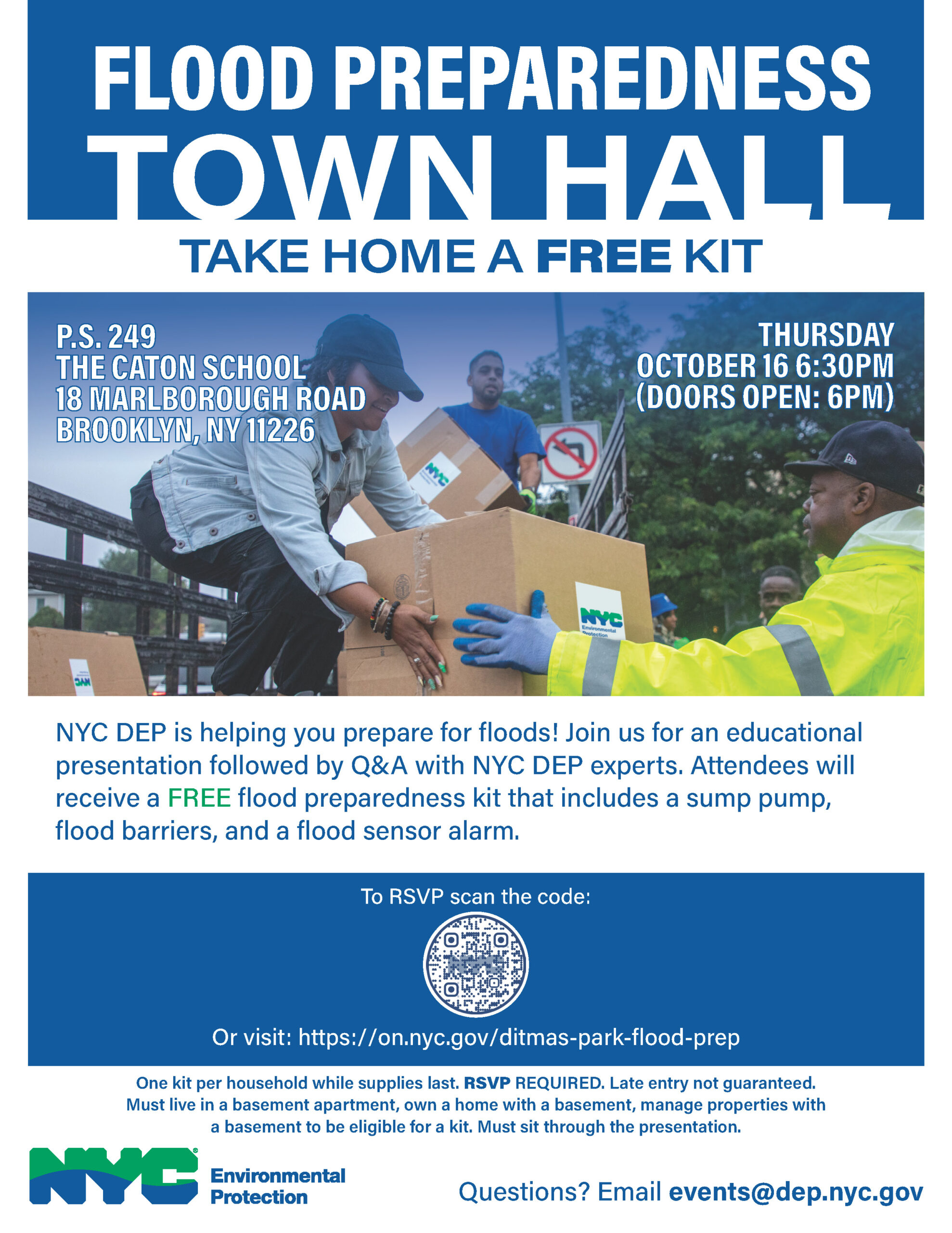 2025-DEP Town Hall Flyer 2025-10-16_Caton School-BK