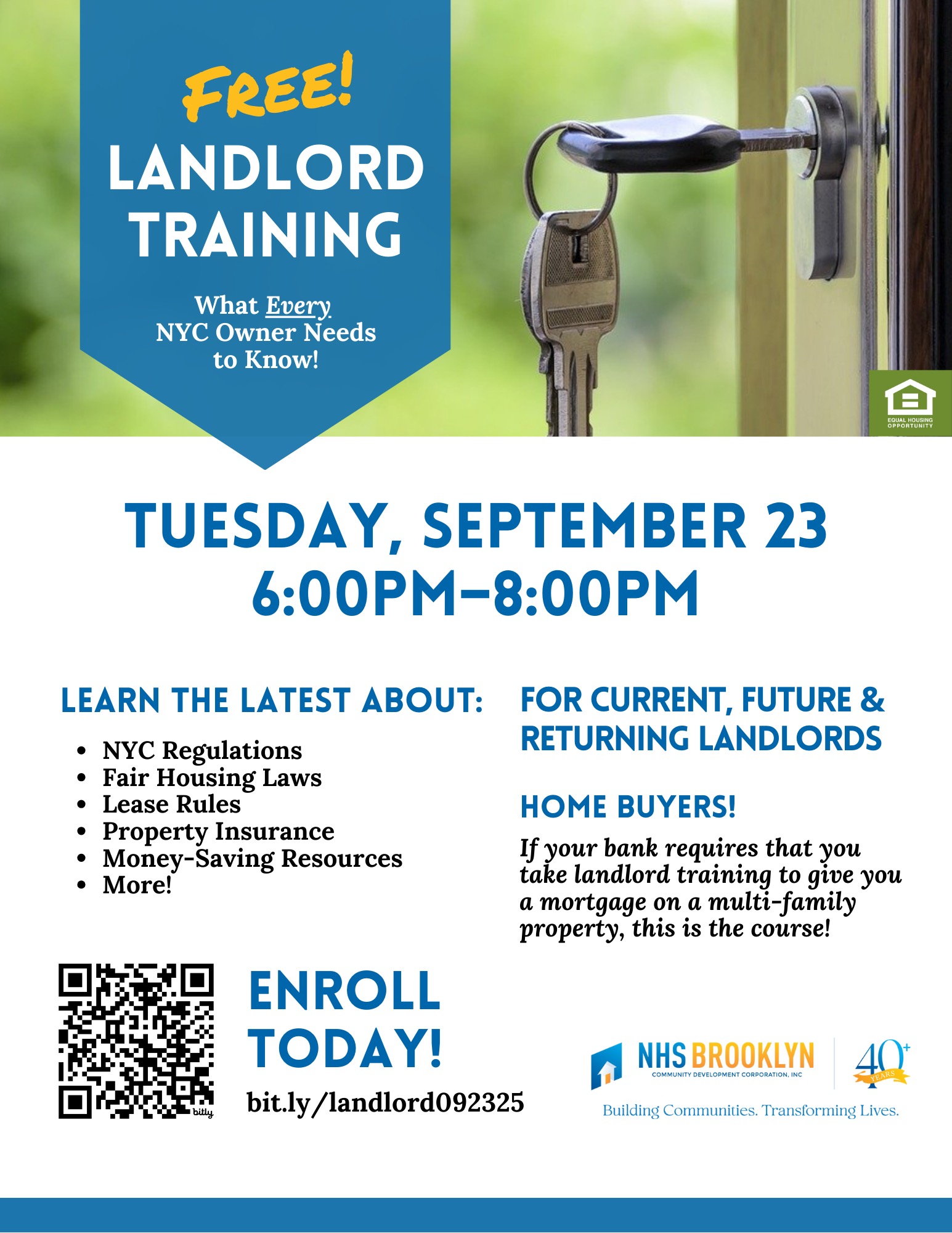 Landlord Training (FREE) - Layout A