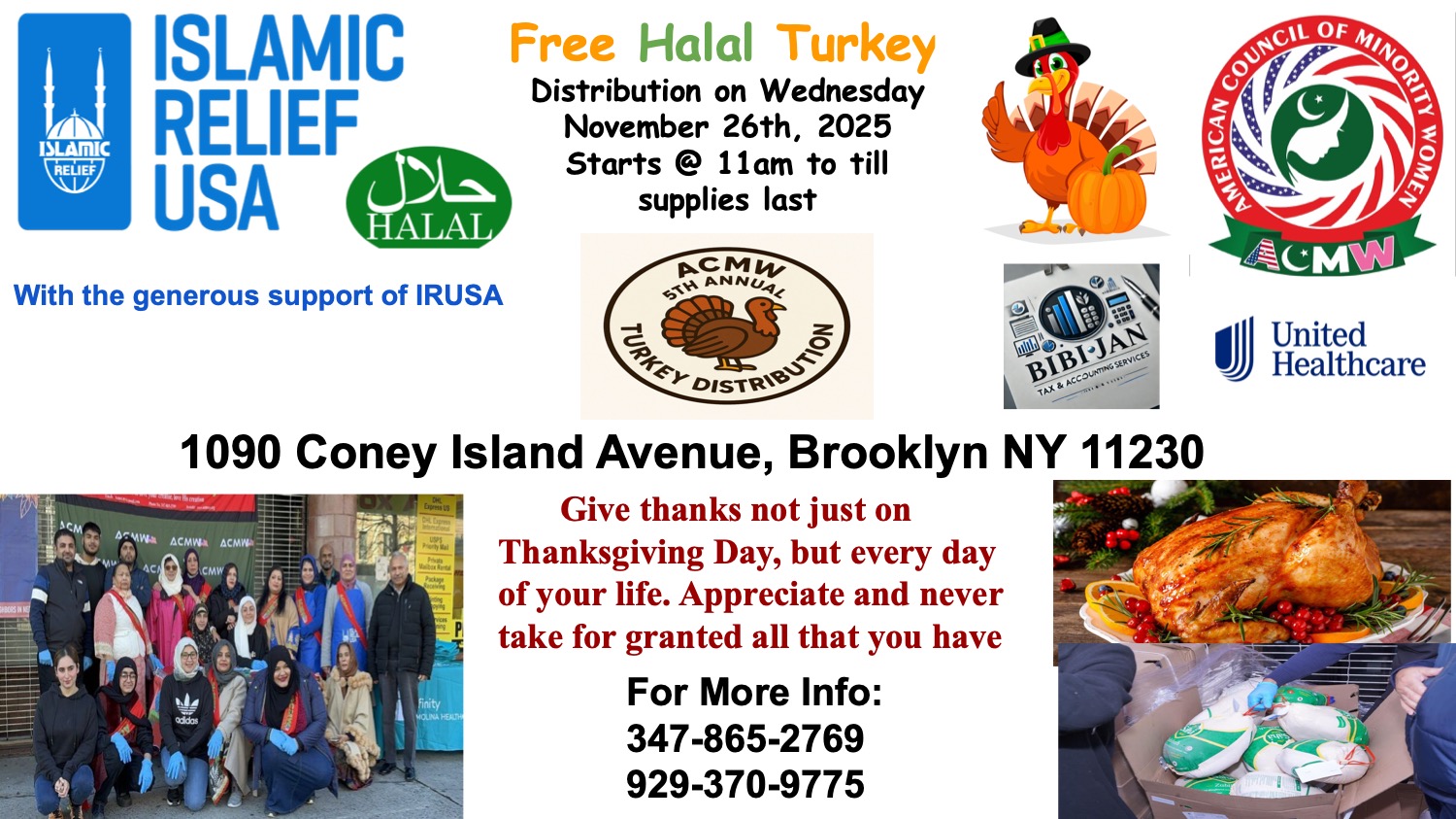 2025-5th Halal Turkey Distributin