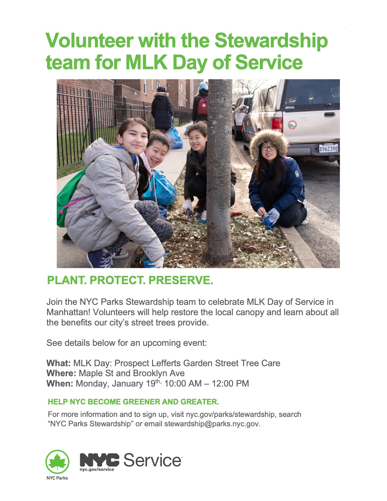 2026-2026.01.19 MLK Day Prospect Lefferts Garden Street Tree Care