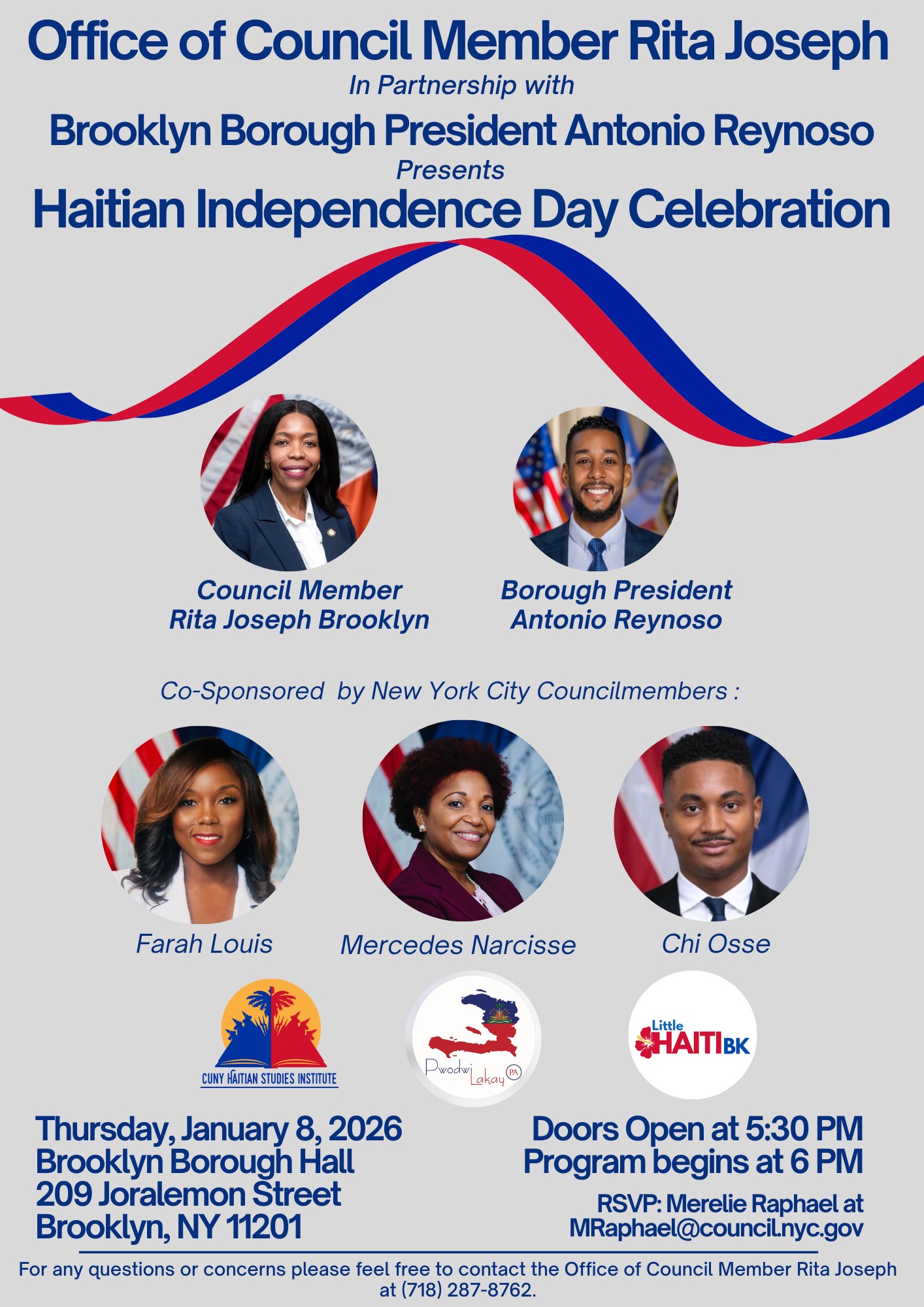 Flyer - Haitian Independence Celebration - 1