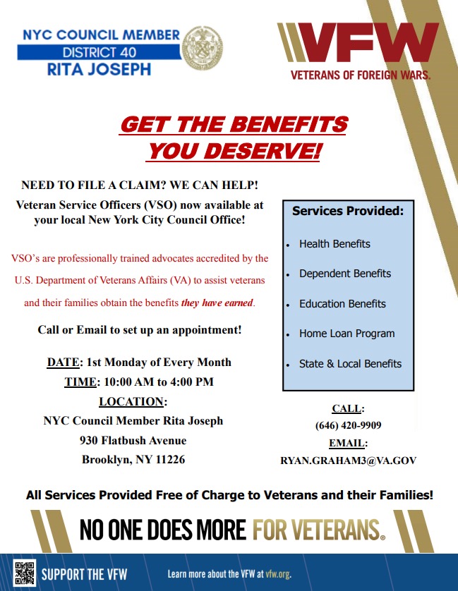 2026-Veterans of Foreign Wars - Every Monday