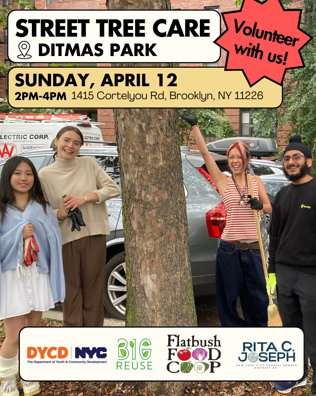 STC INSTAGRAM FLYER TEMPLATE - APR 12 | CM JOSEPH | FLATBUSH FOOD COOP