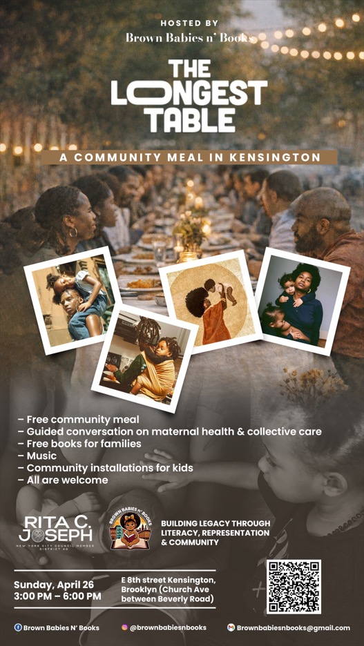 2026-The Longest Table - Black Maternal Health Event - April 26th