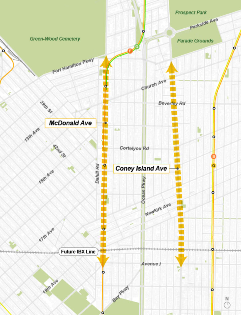 South of Prospect Neighborhood Plan map